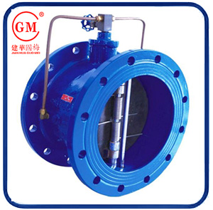 HH49X Micro Resistance Slow-Close Butterfly Check Valve