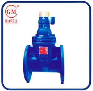 Válvula de Gaveta com Vedação Macia e Alarme de Anomalias