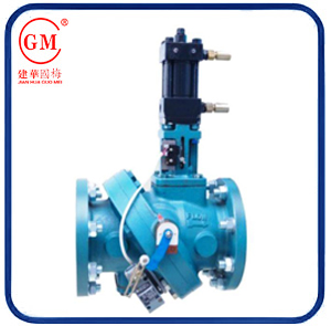 Válvula hemisférica de controle hidráulico